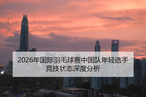 2026年国际羽毛球赛中国队年轻选手竞技状态深度分析